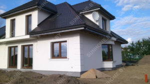 построенный дом